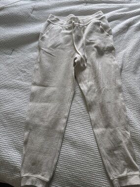 lululemon athletica women Cream Drawstring Joggers